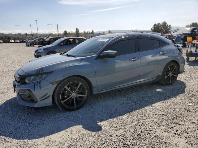 SHHFK7H48MU403749 - 2021 HONDA CIVIC SPORT GRAY photo 1