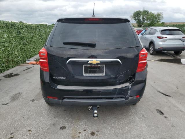 2GNALBEK6H1517442 - 2017 CHEVROLET EQUINOX LS BLACK photo 6