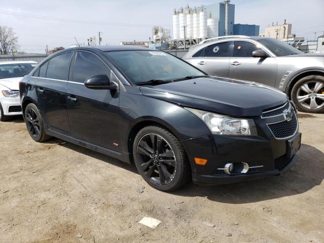 1G1PG5SB0D7330328 - 2013 CHEVROLET CRUZE LTZ BLACK photo 4