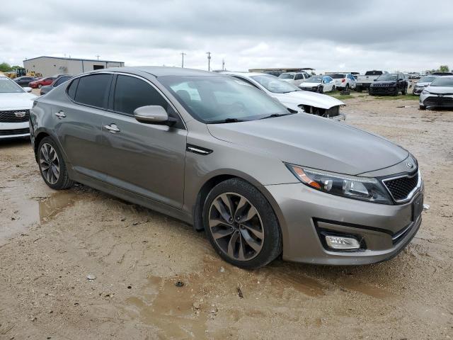 5XXGR4A75FG400957 - 2015 KIA OPTIMA SX BROWN photo 4