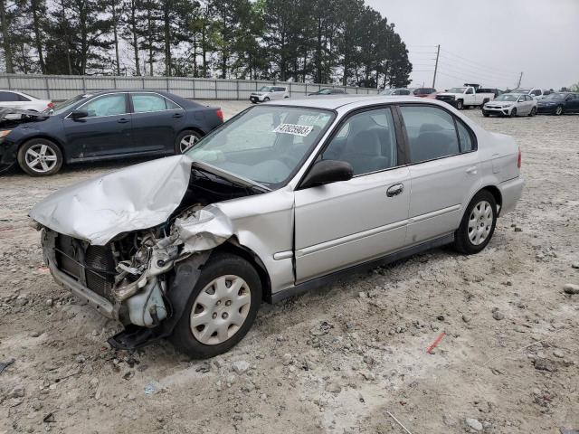 2HGEJ6614XH583119 - 1999 HONDA CIVIC BASE SILVER photo 1