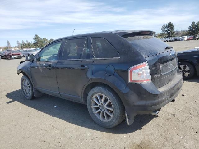 2FMDK39C07BA59483 - 2007 FORD EDGE SEL PLUS BLACK photo 2