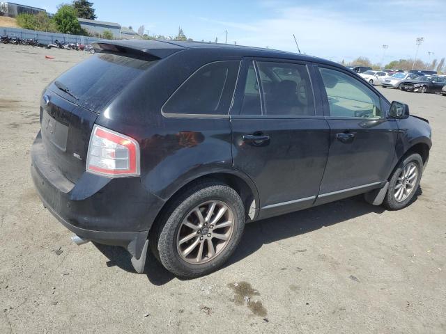 2FMDK39C07BA59483 - 2007 FORD EDGE SEL PLUS BLACK photo 3