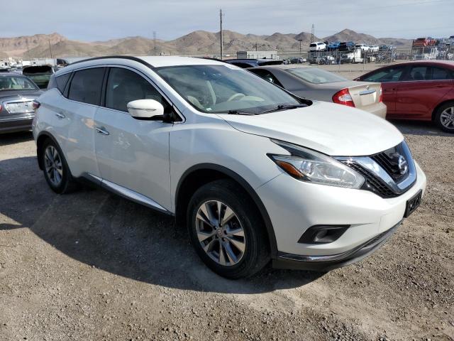 5N1AZ2MG5FN252735 - 2015 NISSAN MURANO S WHITE photo 4