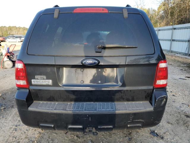 1FMCU03168KB86709 - 2008 FORD ESCAPE XLT BLACK photo 6