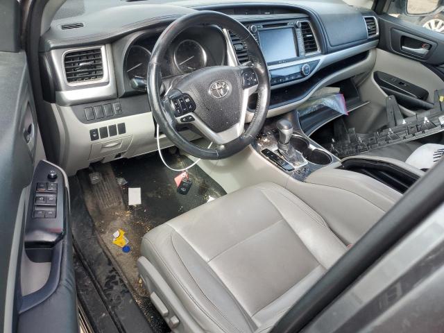 5TDJKRFH6FS160213 - 2015 TOYOTA HIGHLANDER XLE 灰色 照片 8