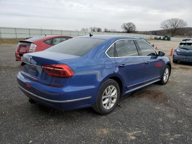 1VWAT7A39HC010031 - 2017 VOLKSWAGEN PASSAT S BLUE photo 3