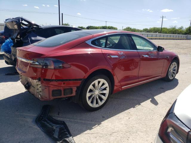 5YJSA1E10HF215145 - 2017 TESLA MODEL S 红色 照片 3
