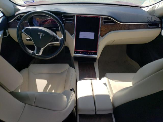 5YJSA1E10HF215145 - 2017 TESLA MODEL S 红色 照片 8