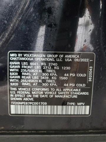 1V2GNPE87PC001709 - 2023 VOLKSWAGEN ID.4 PRO S 黑色 照片 14