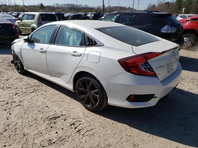 2HGFC2F87KH594189 - 2019 HONDA CIVIC SPORT 白色 照片 2