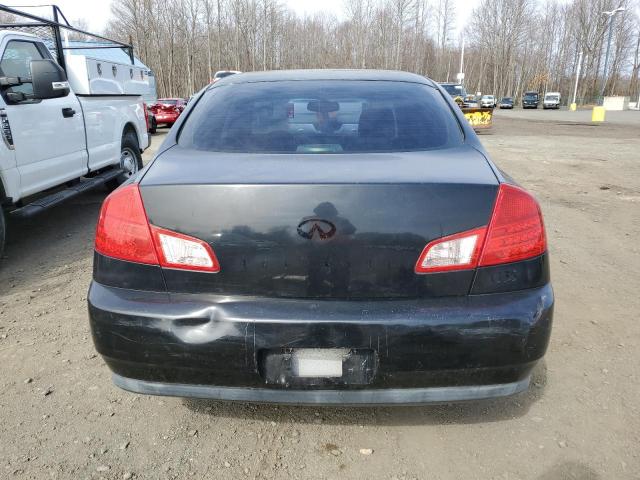 JNKCV51E23M335908 - 2003 INFINITI G35 BLACK photo 6