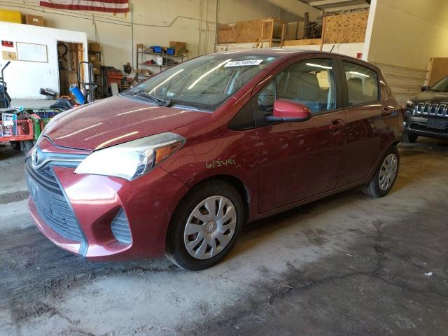 VNKKTUD31HA085813 - 2017 TOYOTA YARIS L BURGUNDY photo 1