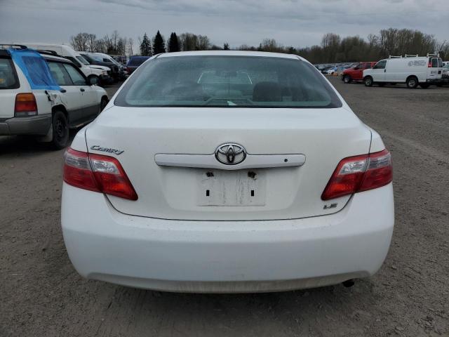 4T1BE46K59U821056 - 2009 TOYOTA CAMRY BASE WHITE photo 6