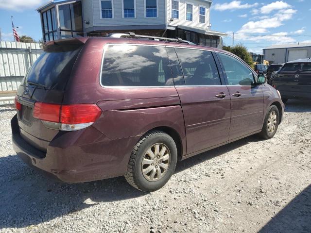 5FNRL3H55AB080480 - 2010 HONDA ODYSSEY EX BURGUNDY photo 3