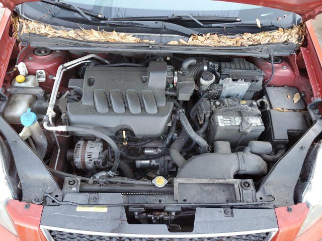 3N1AB6AP1AL685324 - 2010 NISSAN SENTRA 2.0 RED photo 11