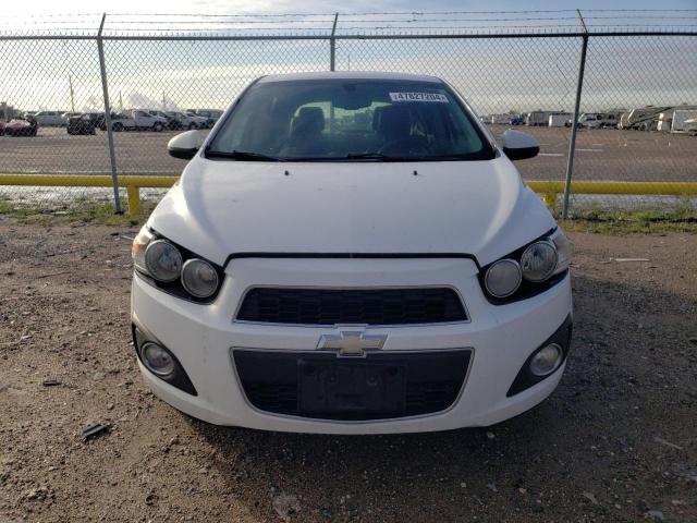 1G1JE6SB9E4129760 - 2014 CHEVROLET SONIC LTZ WHITE photo 5