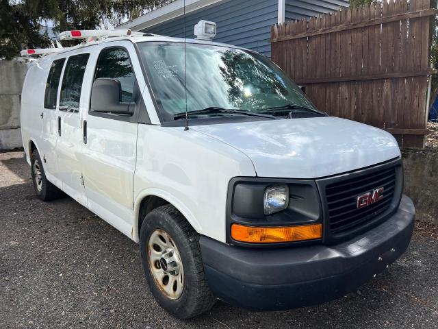 1GTS8AF45D1184434 - 2013 GMC SAVANA G1500 WHITE photo 1