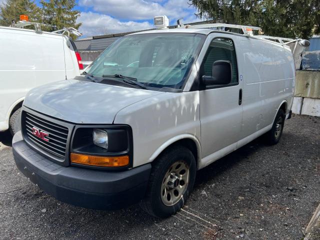 1GTS8AF45D1184434 - 2013 GMC SAVANA G1500 WHITE photo 2