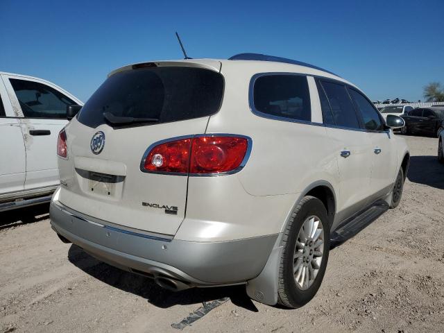 5GALRBED2AJ231294 - 2010 BUICK ENCLAVE CXL WHITE photo 3