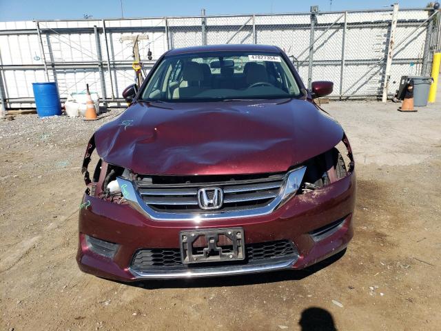 1HGCR2F35DA266339 - 2013 HONDA ACCORD LX MAROON photo 5