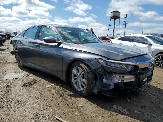 1HGCV1F18JA071562 - 2018 HONDA ACCORD LX GRAY photo 4