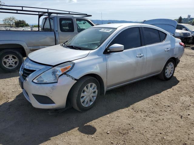 3N1CN7AP8HL811517 - 2017 NISSAN VERSA S SILVER photo 1