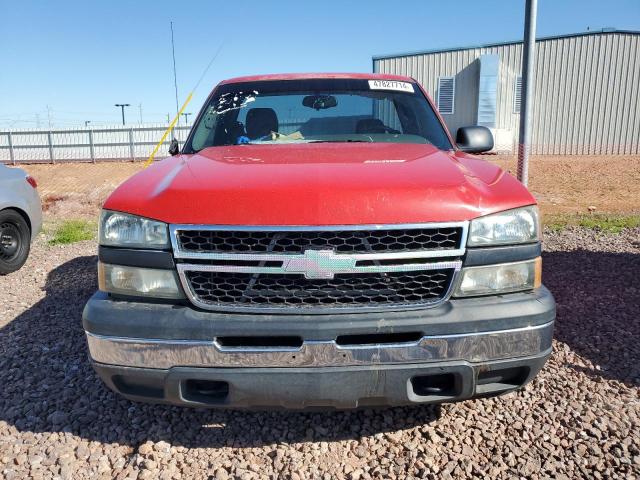 3GCEC14X47G210231 - 2007 CHEVROLET SILVERADO C1500 CLASSIC RED photo 5