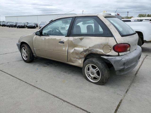 2C1MR2266W6703412 - 1998 CHEVROLET METRO GOLD photo 2