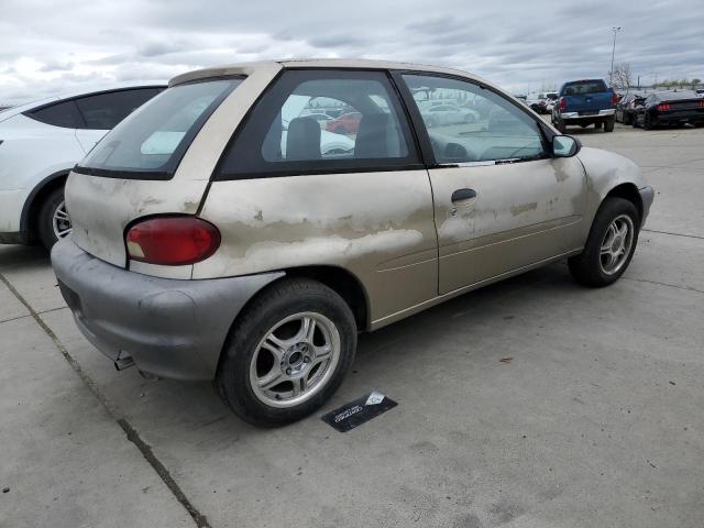 2C1MR2266W6703412 - 1998 CHEVROLET METRO GOLD photo 3