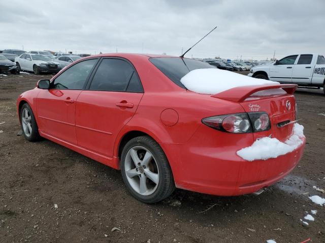 1YVHP80D385M05441 - 2008 MAZDA 6 S RED photo 2