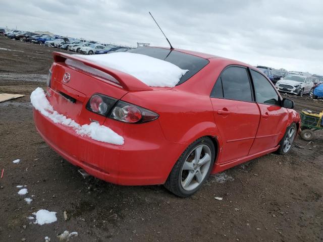 1YVHP80D385M05441 - 2008 MAZDA 6 S RED photo 3