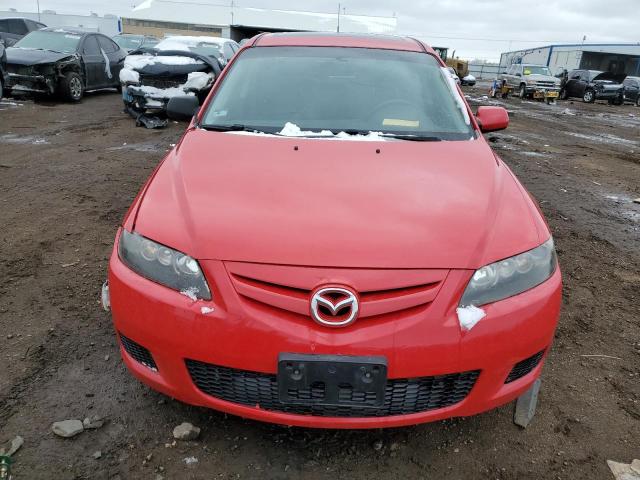 1YVHP80D385M05441 - 2008 MAZDA 6 S RED photo 5