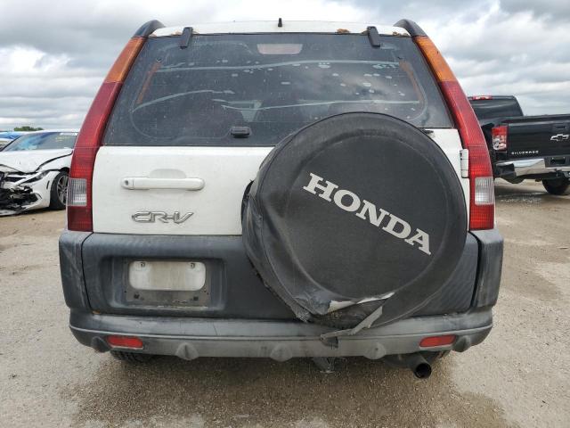 JHLRD68452C023610 - 2002 HONDA CR-V LX WHITE photo 6