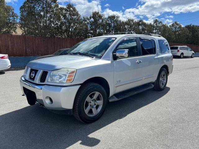 5N1AA08B15N719965 - 2005 NISSAN ARMADA SE SILVER photo 2