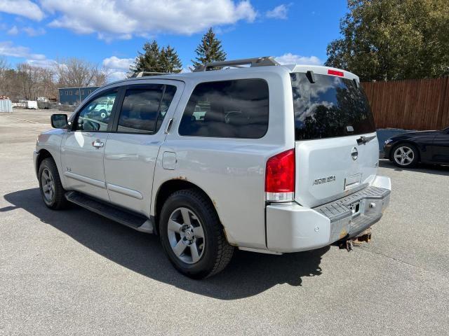 5N1AA08B15N719965 - 2005 NISSAN ARMADA SE SILVER photo 3