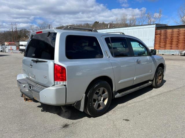 5N1AA08B15N719965 - 2005 NISSAN ARMADA SE SILVER photo 4