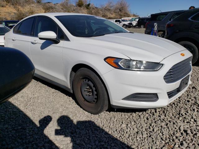 3FA6P0G76ER318999 - 2014 FORD FUSION S WHITE photo 4