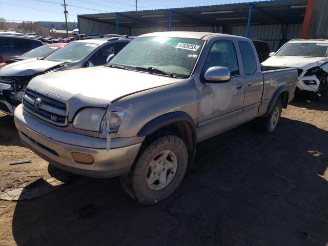 5TBBT44171S145280 - 2001 TOYOTA TUNDRA ACCESS CAB GRAY photo 1