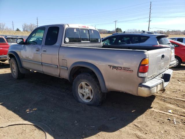 5TBBT44171S145280 - 2001 TOYOTA TUNDRA ACCESS CAB Szary zdjęcie 2