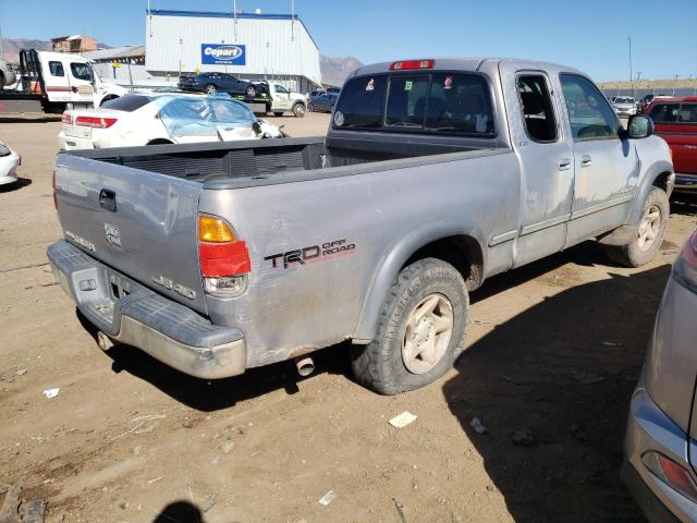 5TBBT44171S145280 - 2001 TOYOTA TUNDRA ACCESS CAB Szary zdjęcie 3