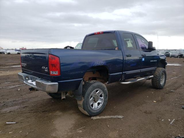 3D7KU28D03G860194 - 2003 DODGE RAM 2500 ST BLUE photo 3