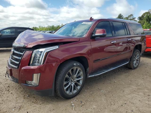 1GYS3HKJ5LR237470 - 2020 CADILLAC ESCALADE ESV LUXURY RED photo 1
