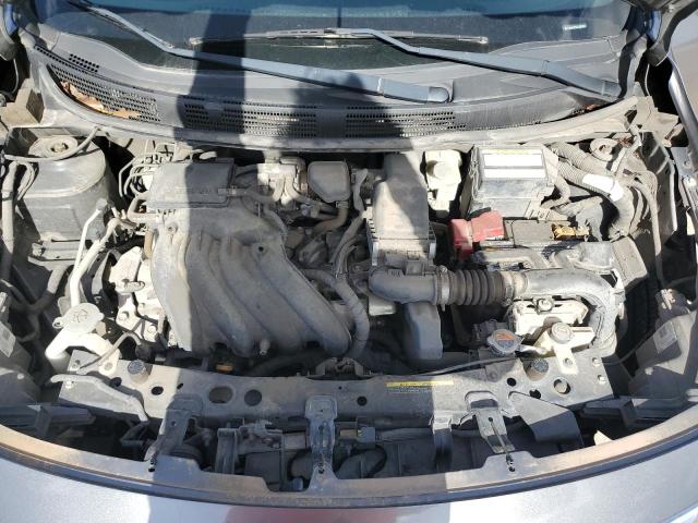 3N1CN7AP5GL838303 - 2016 NISSAN VERSA S GRAY photo 11