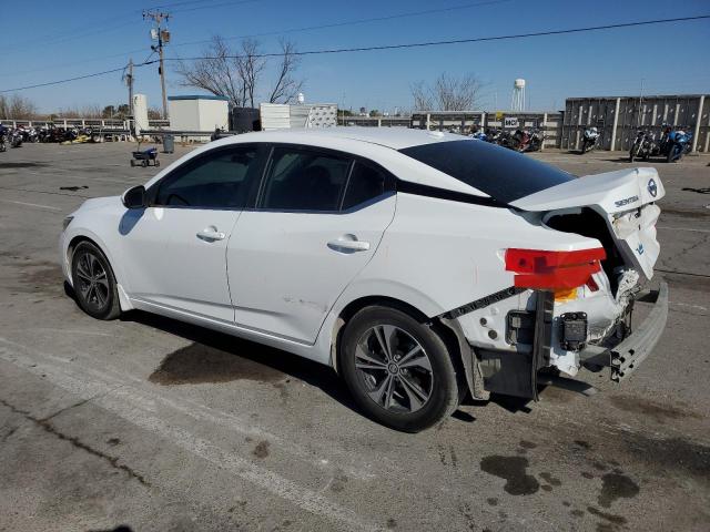 3N1AB8CV3MY309433 - 2021 NISSAN SENTRA SV WHITE photo 2