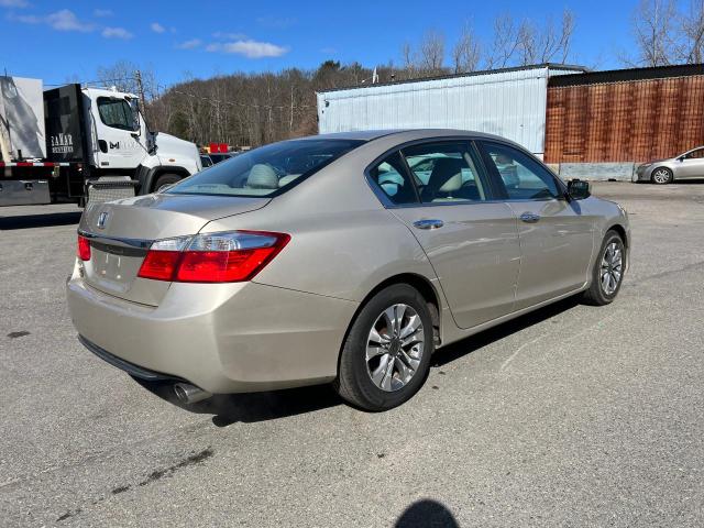 1HGCR2F34EA209146 - 2014 HONDA ACCORD LX TAN photo 4