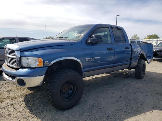 3D7KS28C95G860307 - 2005 DODGE RAM 2500 ST BLUE photo 1