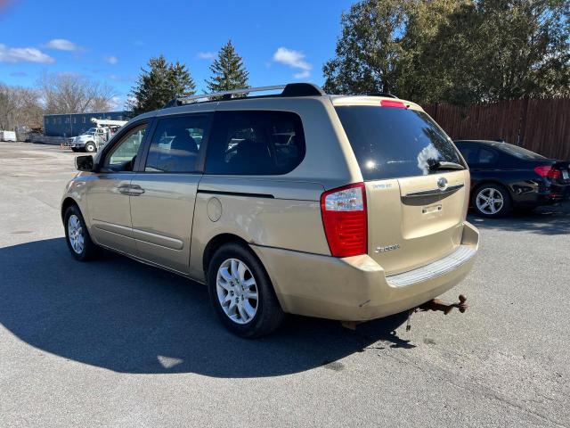 KNDMB233466030962 - 2006 KIA SEDONA EX TAN photo 3