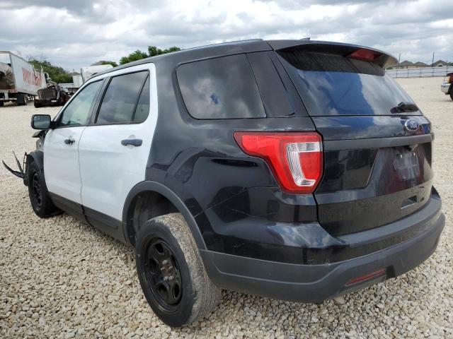 1FM5K8AR7KGA52906 - 2019 FORD EXPLORER POLICE INTERCEPTOR BLACK photo 2