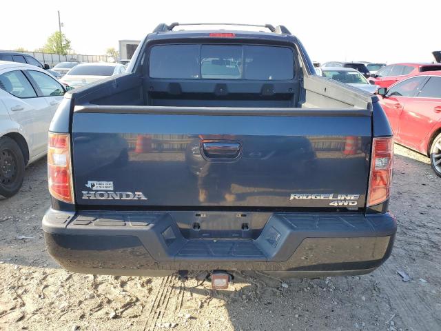 2HJYK16549H500706 - 2009 HONDA RIDGELINE RTL BLUE photo 6